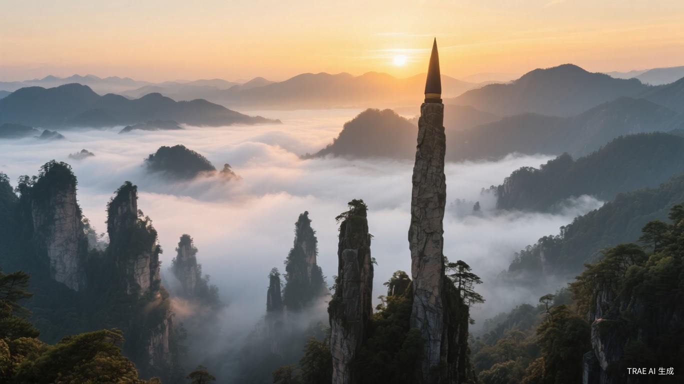 天子山